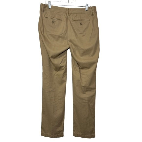 Eddie Bauer Legend Wash Truly Straight Fit Straight Leg khaki chino pants 12 - Picture 2 of 10